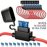 Amazon.com: Auxiliary Automotive Fuse Box Holder - Add 6 ... fuse box tap amp effect 