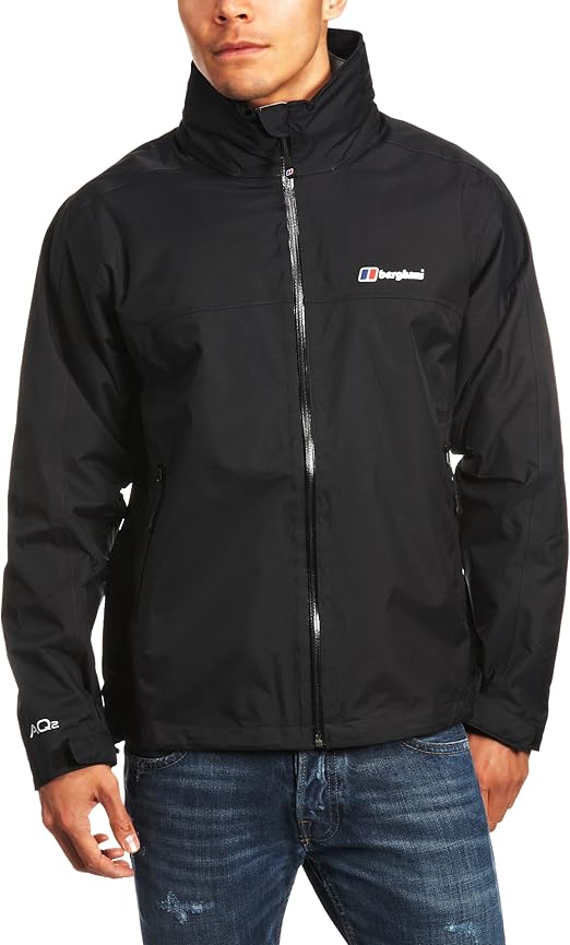 Berghaus Tryfan Jacket Men's Waterproof And Windproof Black, Large