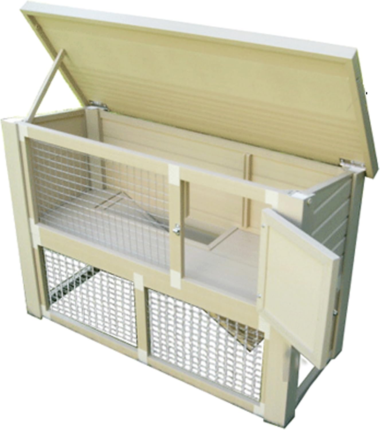 New Age Pet ecoFLEX Indoor Rabbit Hutch Amazon.co.uk Garden & Outdoors