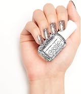 Essie Set in Stones Nail Polish Glitter Silver 13.5 ml Vegan Formula view 4