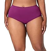 Bali womens Underwear, Smoothing Seamless Brief Panties, Full-coverage Stretch Microfiber for Women