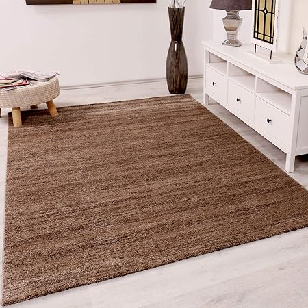Vimoda Soggiorno Tappeto Moderno Erica Pelo Corto öko Tex Farbechtheit Pratico In Marrone Marrone 200 X 290 Cm