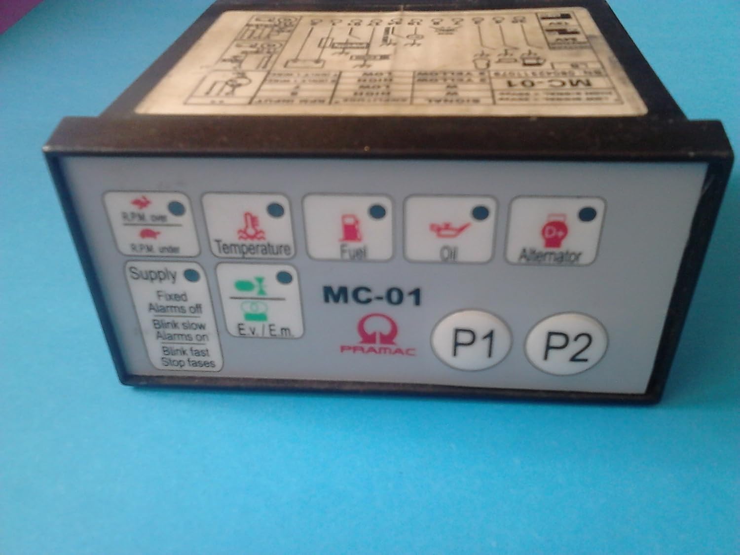 Wiring Diagram Pramac Generator