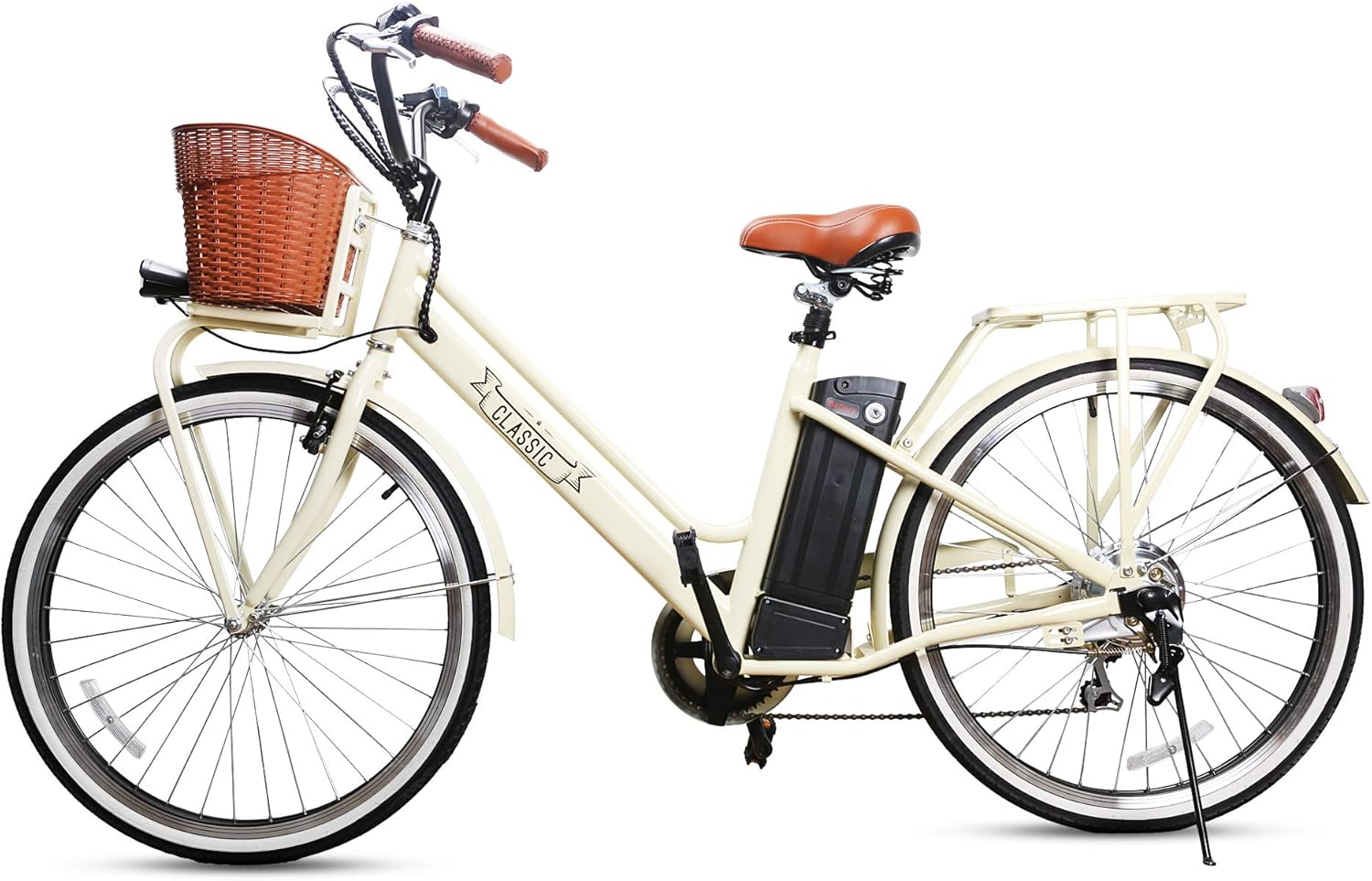 nakto electric bicycle sporting shimano 6 speed gear ebike