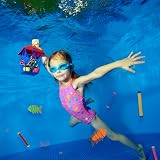 TOPWAYS Pool Dive Toys Set Dive Sticks & Torpedoes for Swimming Training view 7