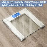 Vitafit 250kg Digital Bathroom Scale with App BMI Body Weight view 5