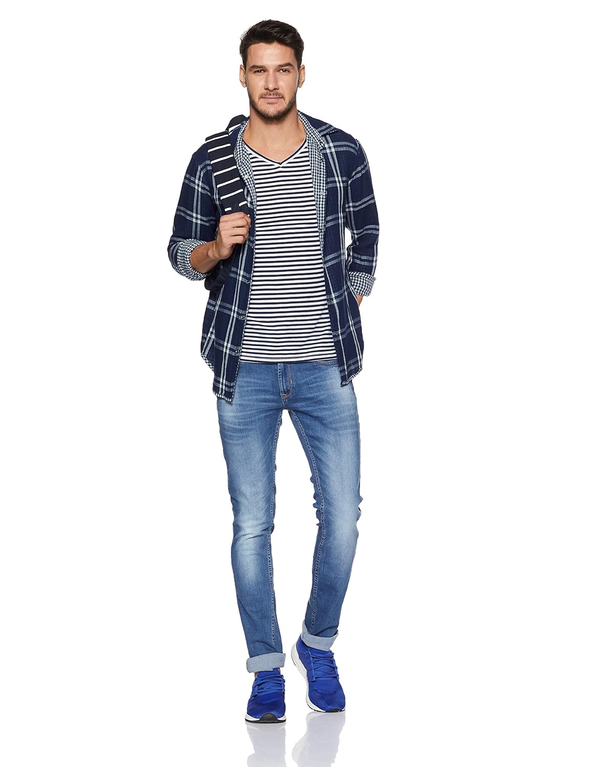 peter england men's skinny fit jeans