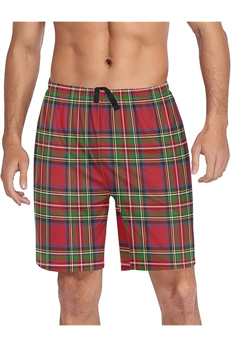 Shorts Mujer Pantalones Cortos De Pijama Mujer Cuadros, Cómodos