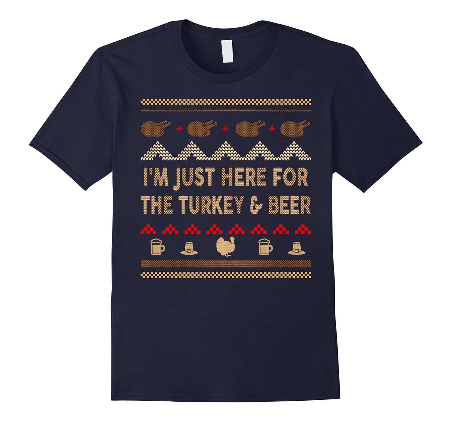 Ugly Thanksgiving Turkey Shirt Funny Beer Sweater Theme-ANZ