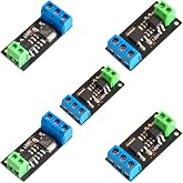 AOD4184 Isolation MOSFET Module, Optocoupler High Power MOSFET Switch 40V 50A for Arduino, ESP32, Raspberry Pi, PWM Control for DC Motor, LED Strip, Solenoid Valve, 5 Pieces