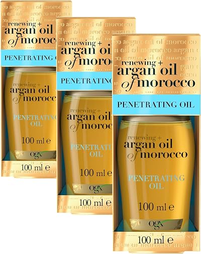 OGX Argan Oil of Morocco Penetrating Hair Oil 100 ml Pack of 3