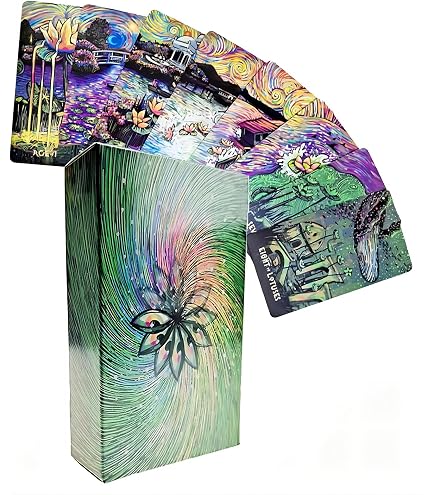 Jeu De Cartes De Tarot Oracle – Anglais, Grand Format 7x12 Cm, Instructions Incluses – Divination Et Spiritualité