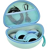 Headphone Case for Riwbox CT-7 Pink/for Jack CT-7S Cat Green 3.5mm/ for iClever IC-HS01/for Picun/for FosPower Bluetooth Wireless Over-Ear Headphones Headset Box Only,Green