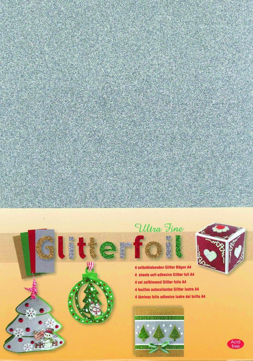 glitterfoil 3.0366 Self Adhesive, Silver