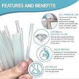 Smith’s Professional 7mm x 100mm Glue Sticks 50 Pack Clear EVA RoHS Certified view 5