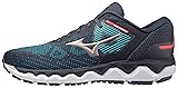 Mizuno Men's Wave Horizon 5 Running Shoe, Blue
