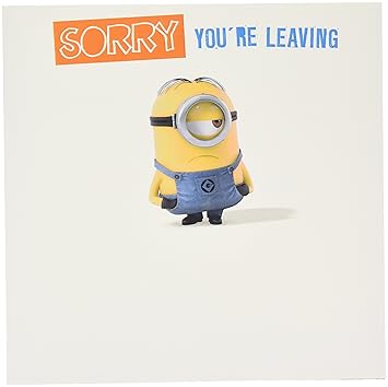 Best Of 100 Minion Farewell Card