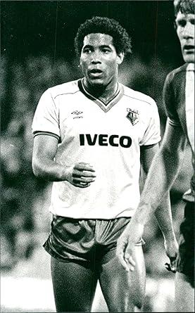 Amazon Com Vintage Photo Of John Barnes Football Player Watford