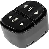 Dorman 901-123 Driver Information Switch-Speaker Volume and Radio Channel, Steering Wheel Mount Compatible with Select Models