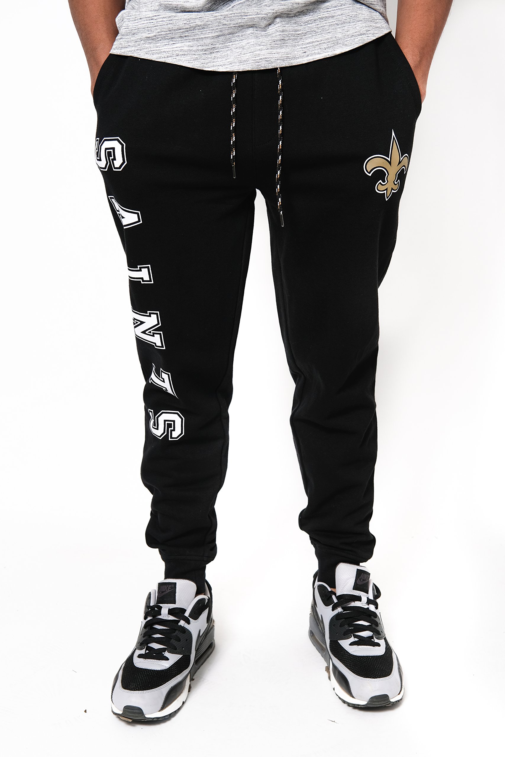 Ultra Game Adults NFL Official Active Super Soft Fleece Game Day Jogger Sweatpants