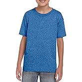 Gildan Youth 5.5 oz., 50/50 T-Shirt L HTHR SPORT ROYAL