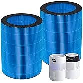 Harebery Harbery Washable Humidifier Filter (2-Pack) - Compatible with Lamon MistZero, MistZero B, MistZero S Evaporative Humidifiers, Polymer Fiber Replacement Filter