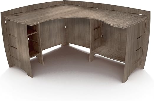 Legare Furniture Grey Driftwood L Shape Corner Desk 47 Inch X 60 Inch Amazon Ca Home Kitchen