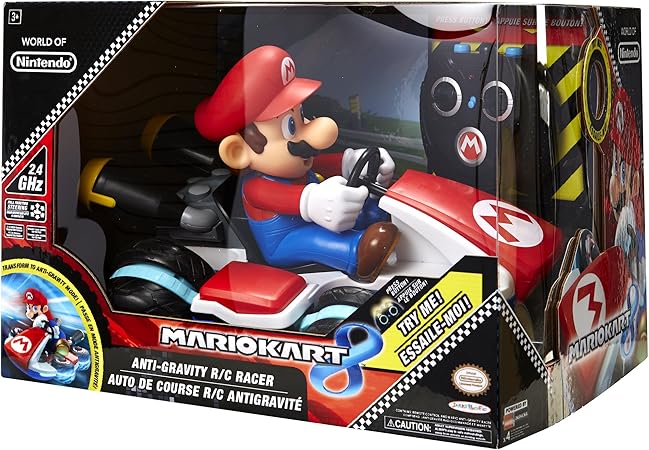 mario kart remote control car blinking red