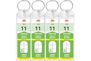SWATOM Cruise Luggage Tags PVC Holders Royal Caribbean & Celebrity 2023 & 2024 Waterproof-Clear Luggage Tag-Zip Seal-Etag Bag