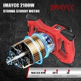 IMAYCC 2100W Paddle Mixer 6 Speed Concrete Plaster Paint Mortar Mixer Tool view 2