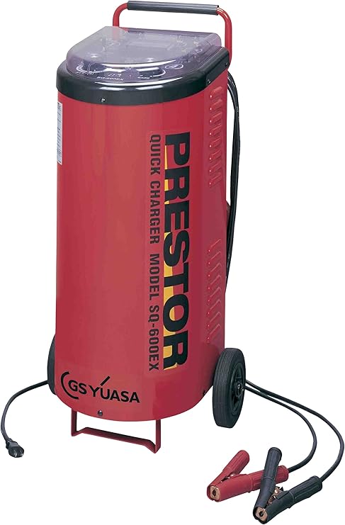 Amazon Gsユアサ 高性能シリコン自動車バッテリー急速充電器 Sq 600ex カーバッテリー充電器 車 バイク