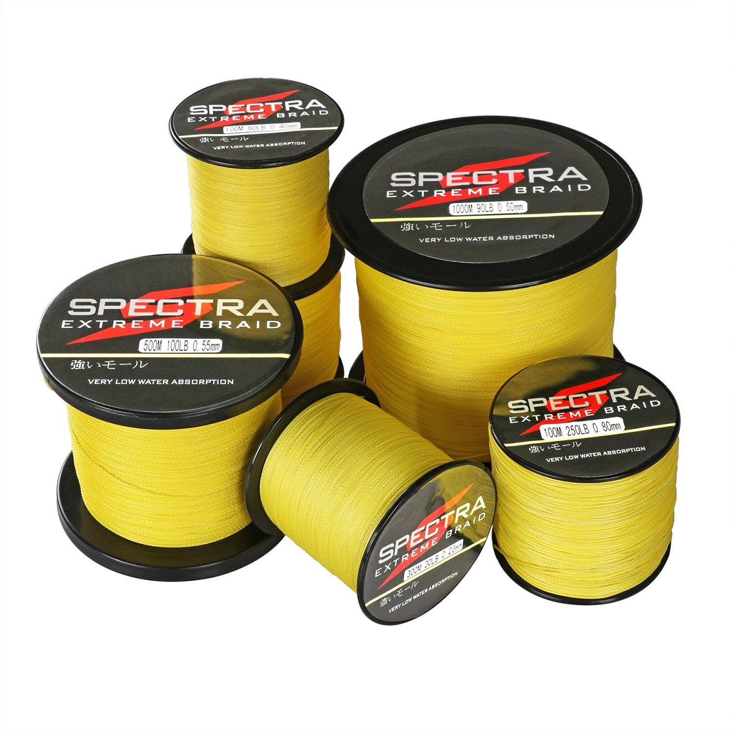 Times Spectra Extreme Braid Braided Fishing Line 6300LB Test 100m