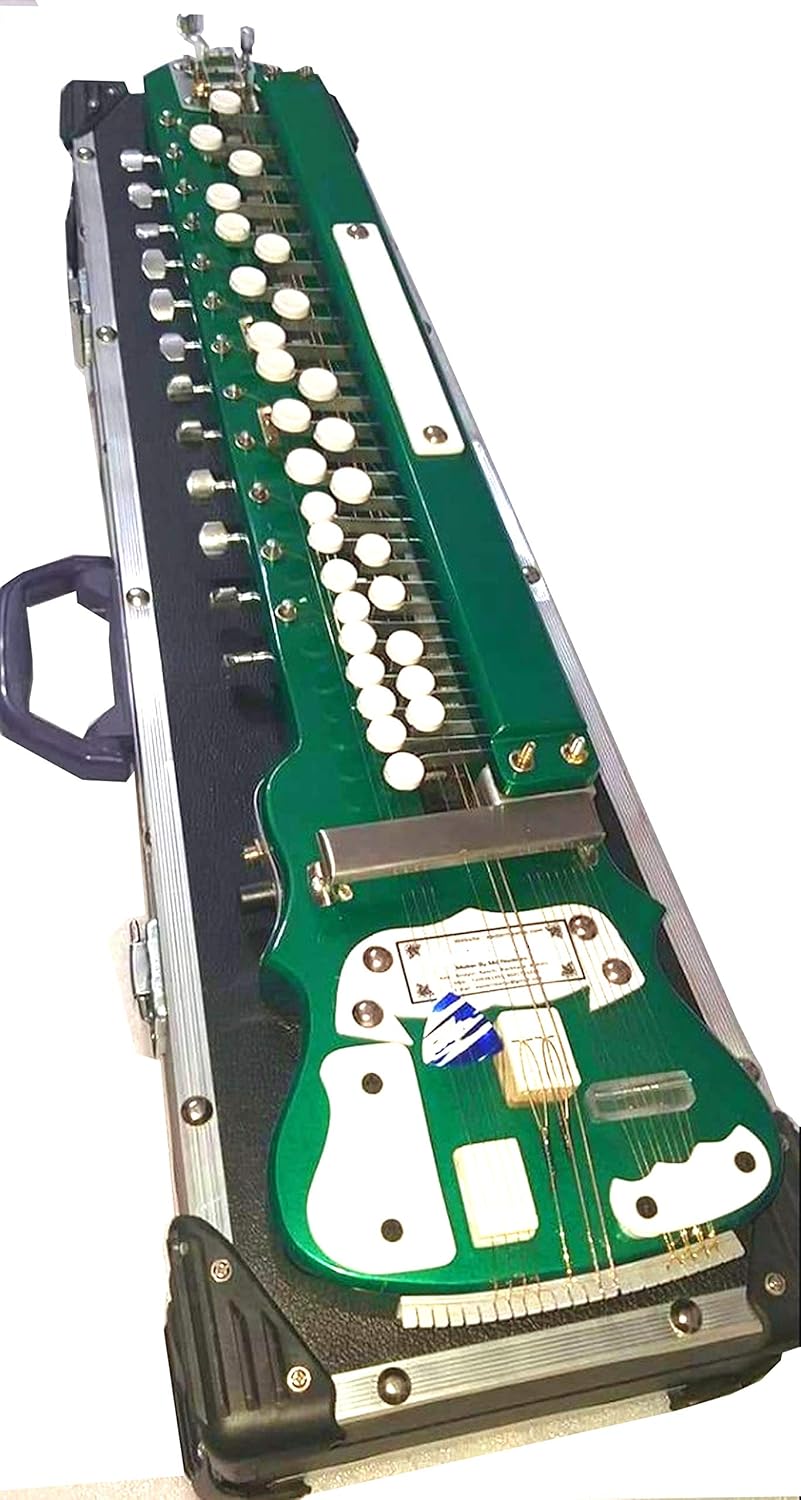 SHAHI BAAJA INDIAN BANJO DEEP GREEN BASS TUNING FANTASTIC