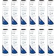 Pentair Pentek CBC-10 Carbon Water Filter, 10-Inch, Under Sink Carbon Block Replacement Cartridge with Bonded Powdered Activated Carbon (PAC) Filter, 10" x 2.5", 0.5 Micron, Pack of 12