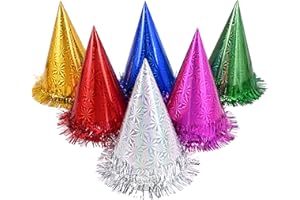CANREVEL Party Hats for Adults, Party Supply for Party Decorations, Party Headwear for Birthday Celebration for Women Men
