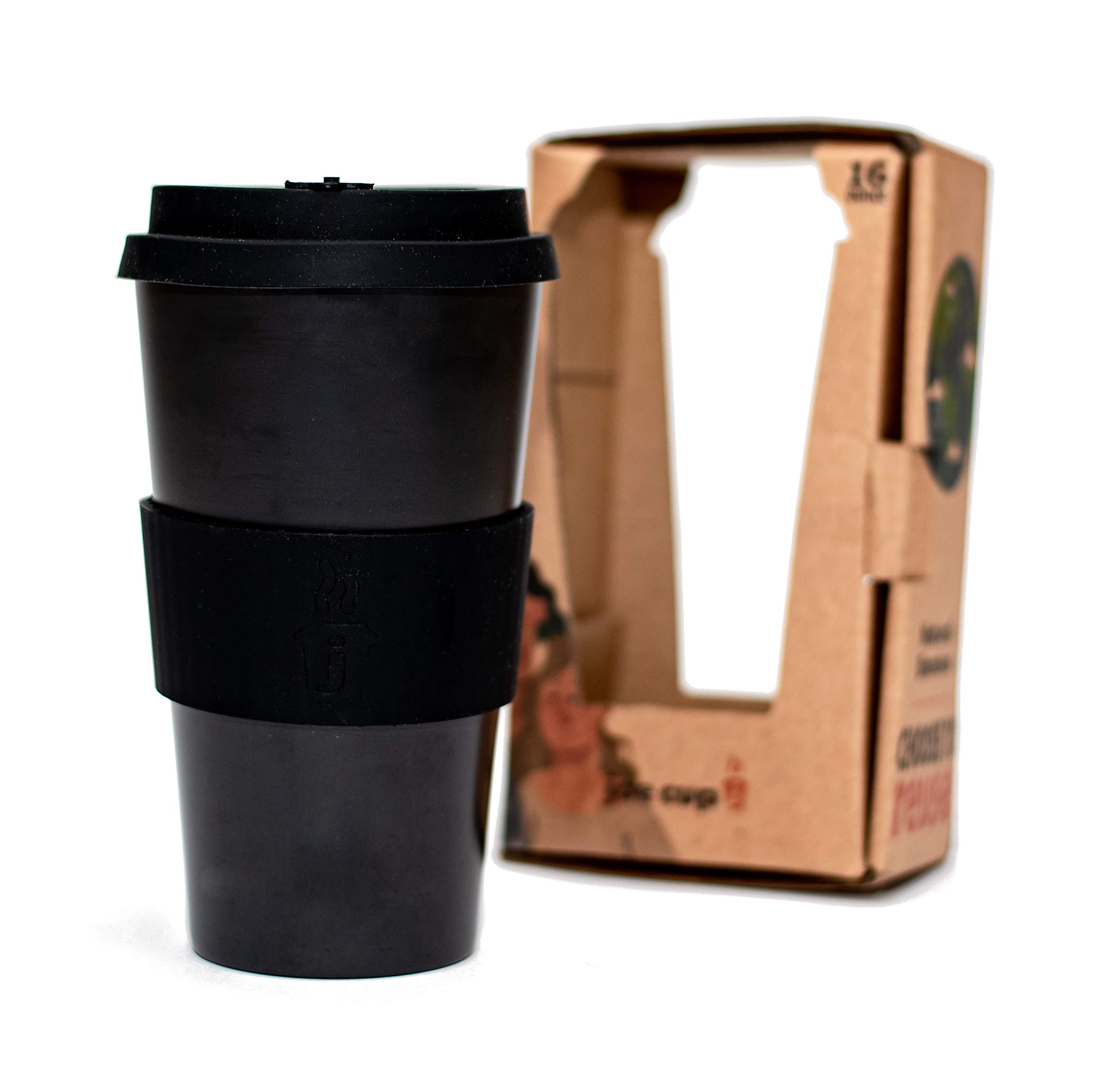 Joe Cup Reusable Coffee Cup for Travel To Go 16oz Takeaway Bamboo Mug