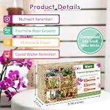 Riare 300g Natural Sphagnum Moss for Plants 12L Long-Fibered Orchid Moss view 2