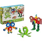 PLUS PLUS Learn to Build Set, Interlocking Mini Building Blocks, 3D Puzzle Construction Stem Toy for Kids - Creatures, 240 Pi