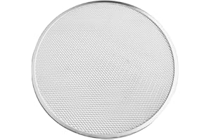 8-16 Inch Thickened Aluminum Pizza Mesh Baking Pan With Perforated Design For Crispy Crust, Non-Stick Surfaces For Easy Clean