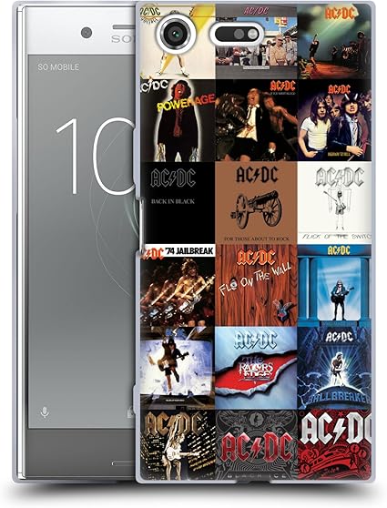Amazon オフィシャル Ac Dc Acdc アルバムカバー コラージュ Sony Xperia Xz Premium 専用ソフトジェルケース ケース カバー 通販