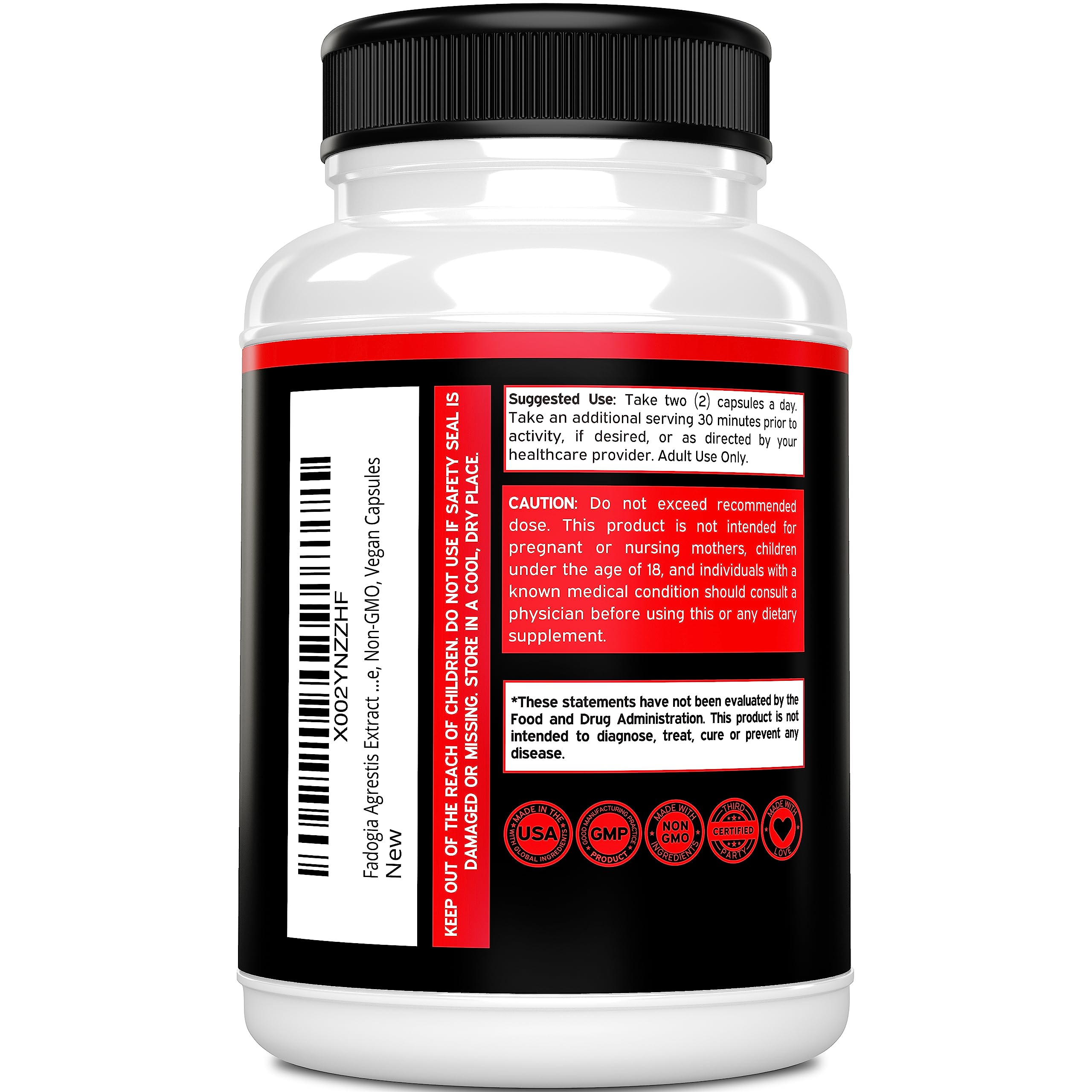 DORADO NUTRITION Fadogia Agrestis + Tongkat Ali - Men's Health Bundle