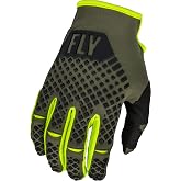 Fly Racing 2023 Adult Kinetic Gloves (Olive Green/Hi-Vis, 3X-Large)