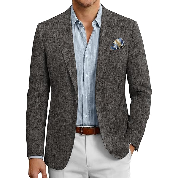 Men's Plaid Suit Blazer Plus Size Fat Men Business Casual Daily