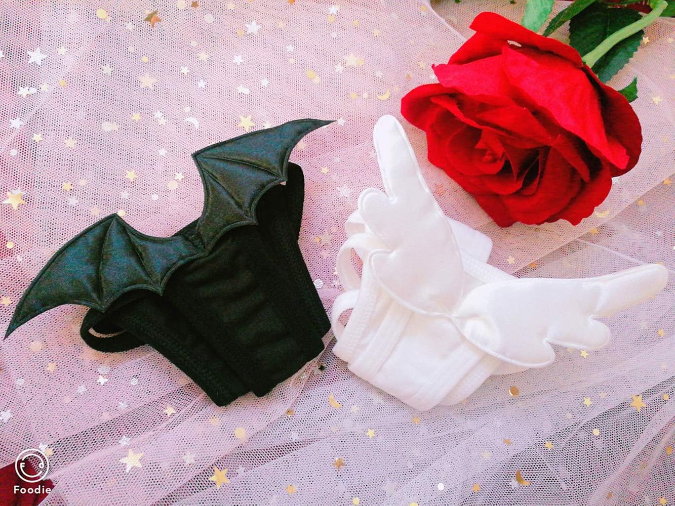 TOMORI Womens Anime Cosplay Panties Cute G-String Thongs for Bikini Lingerie Angel Devil Wings Underwear: Clothing