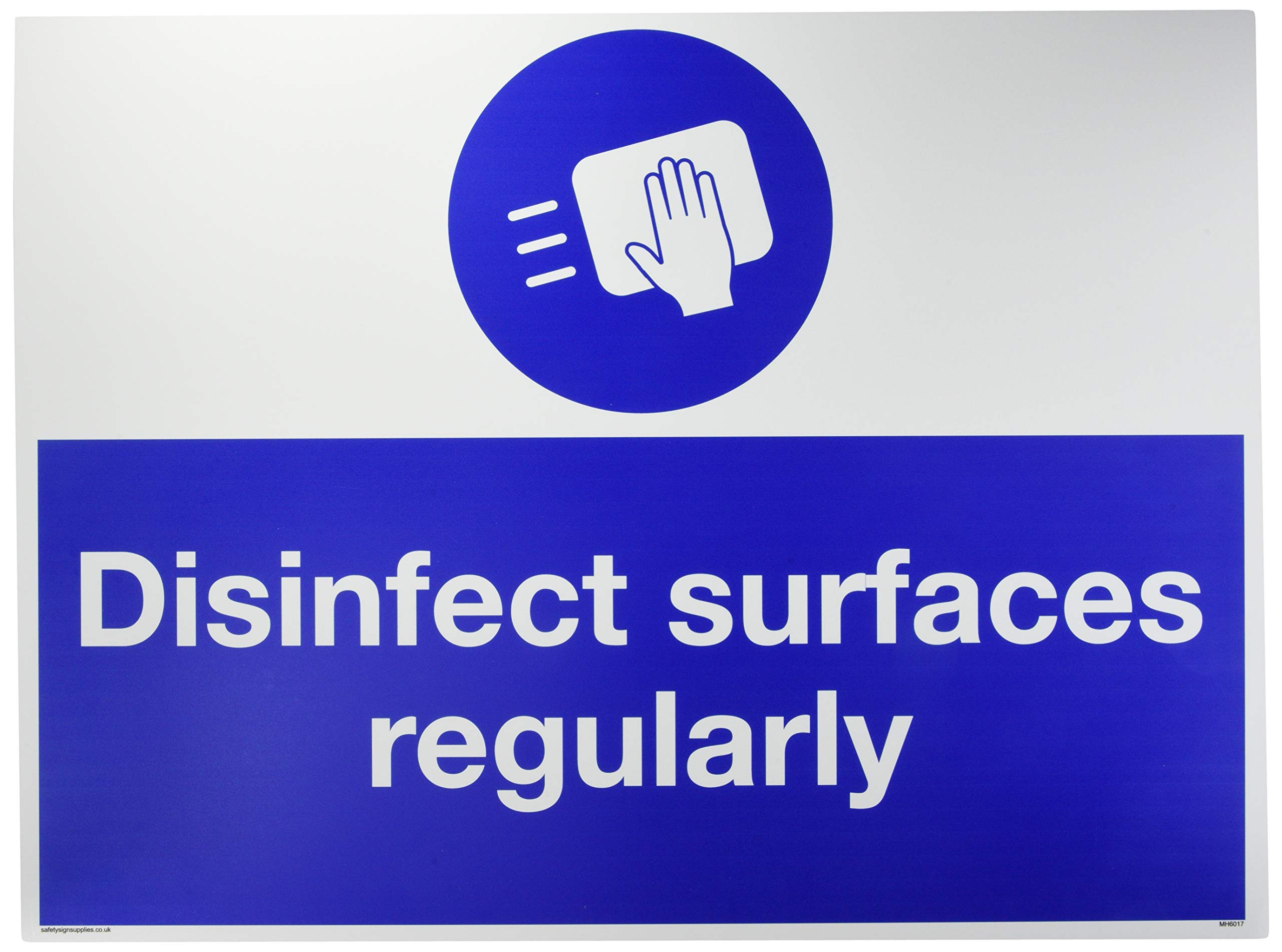Disinfect surfaces regularly