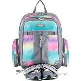 Eastsport Extra Large Backpack Expandable Oversized For Travel Hiking Work Camping Sports Outdoors With Drawstring Bag 18x13.5x9.5 Mochila De Viaje Ombre