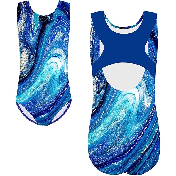 TOADDITDO Gymnastics Leotards for Kids Girls Athletic Practice