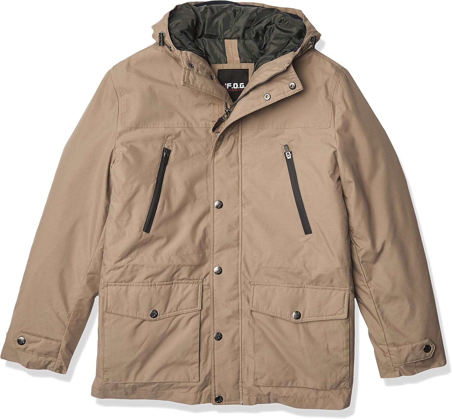 LONDON FOG Men's Down Alternative Outerwear Coat Buy Online at Best