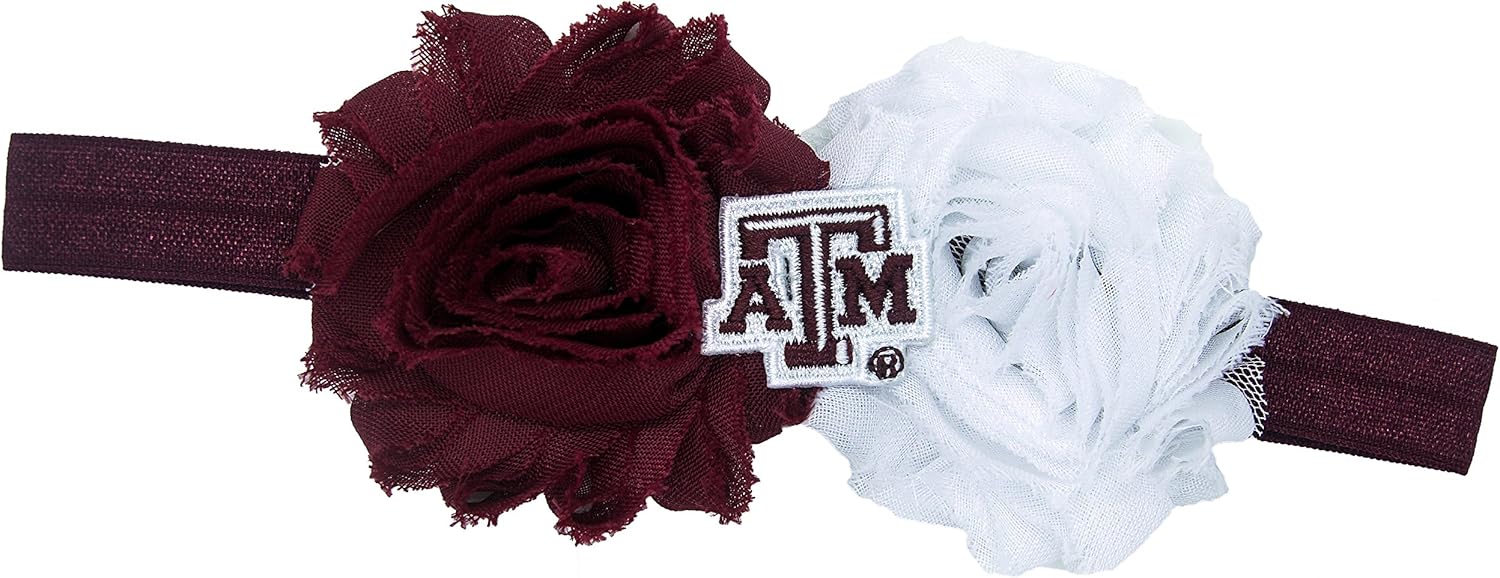 maroon baby headband