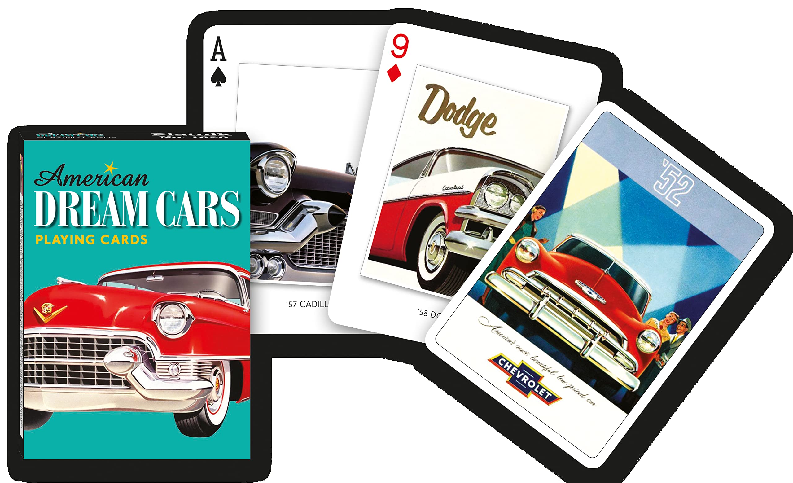 Piatnik Dream Cars Playing Cards Single Deck